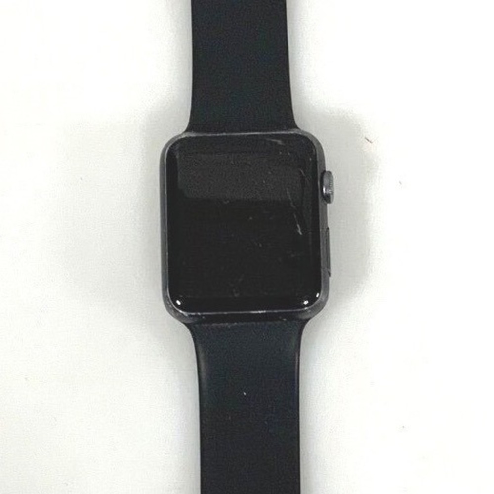 Apple Watch Series 7000 Series 42 mm Aluminum Case W/Band FOR PARTS NOT WORKING